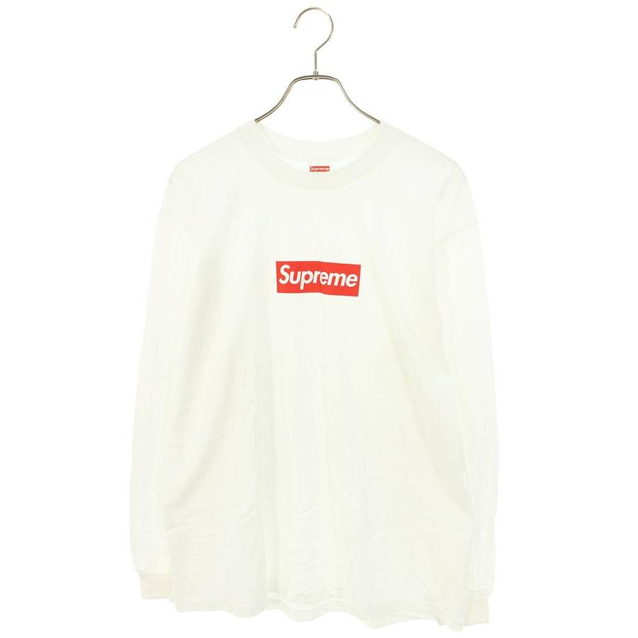 シュプリーム SUPREME 20AW Box Logo L/S Tee サイズ:M ボックスロゴ長袖カットソー 中古 NO05 :10518