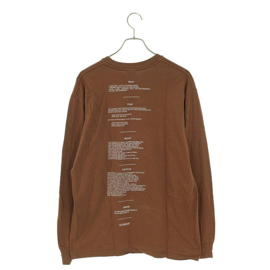 シュプリーム SUPREME 21AW The Crow L/S Tee サイズ:M クロウ長袖カットソー 中古 OM10｜rinkan｜02