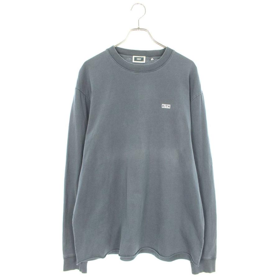 キス KITH サイズ:XL ロゴプリント長袖カットソー 中古 BS99 : 10518 
