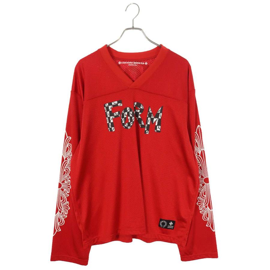 クロムハーツ 長袖カットソー PPO MESH WARM UP JERSEY サイズ:L MATTY 