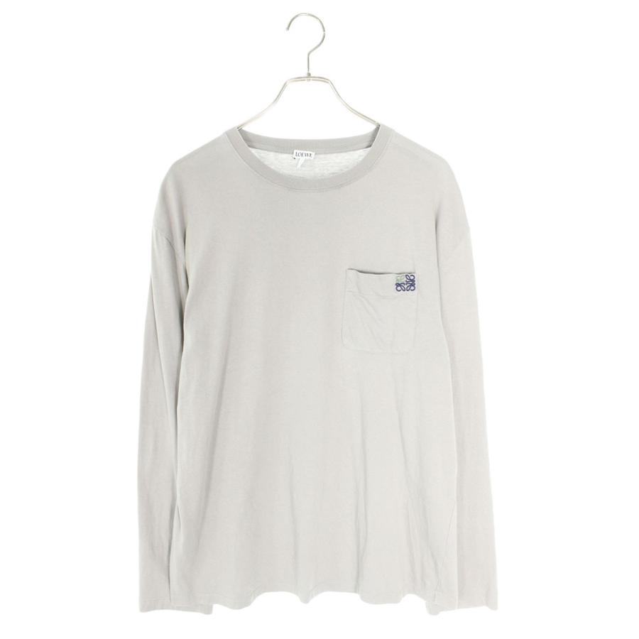 LOEWE アナグラム刺繍ポケット 長袖シャツ　40 LOEWE アナグラム刺繍ポケット 長袖シャツ 40