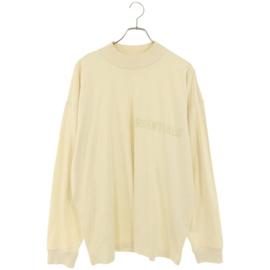 フォグ サイズ:M  ESSENTIALS フェルトロゴ長袖カットソー 中古 BS99 FOG ESSENTIALS（エフオージーエッセンシャルズ） フォグ サイズ:M