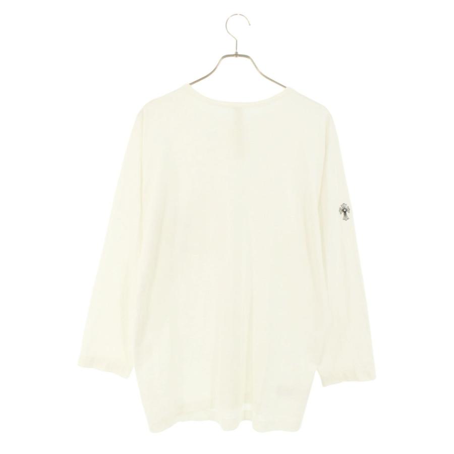 クロムハーツ サイズ:L  GRP Y NOT Light Work L S Tee 胸ポケット長袖カットソー 中古 SS07 CHROME HEARTS（クロムハーツ） 長袖カットソー サイズ:L GRP Y NOT