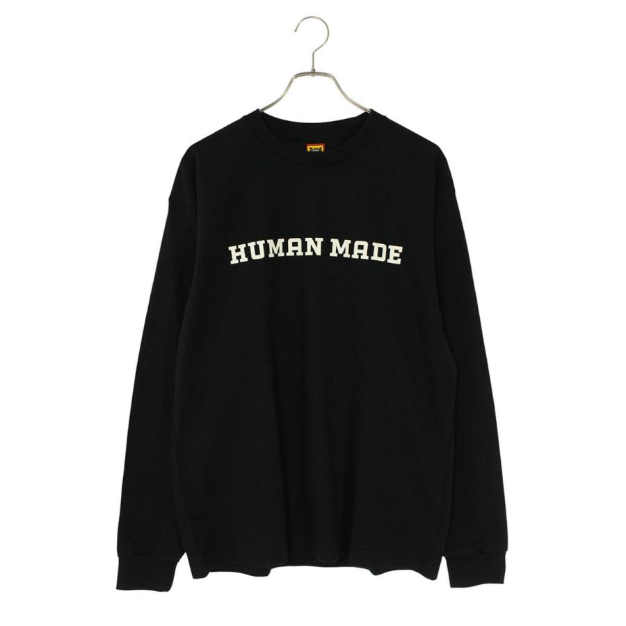 ヒューマンメイド サイズ:XL  24AW  GRAPHIC L S T-SHIRT HM28CS010 フロントプリント長袖カットソー 中古 FK04 HUMAN MADE（ヒューマンメード） ヒューマンメイド サイズ:XL 24AW