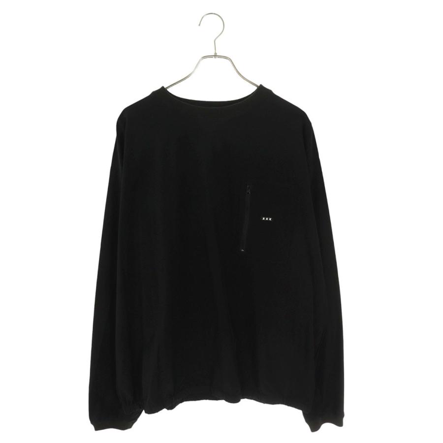 ゴッドセレクショントリプルエックス サイズ:L ロゴワッペン長袖カットソー 中古 BS99 GOD SELECTION XXX ゴッドセレクショントリプルエックス サイズ:L
