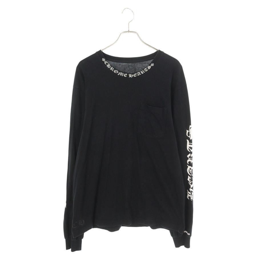 CHROME HEARTS（クロムハーツ） サイズ:L CH T-SHRT 1 袖ロゴネック