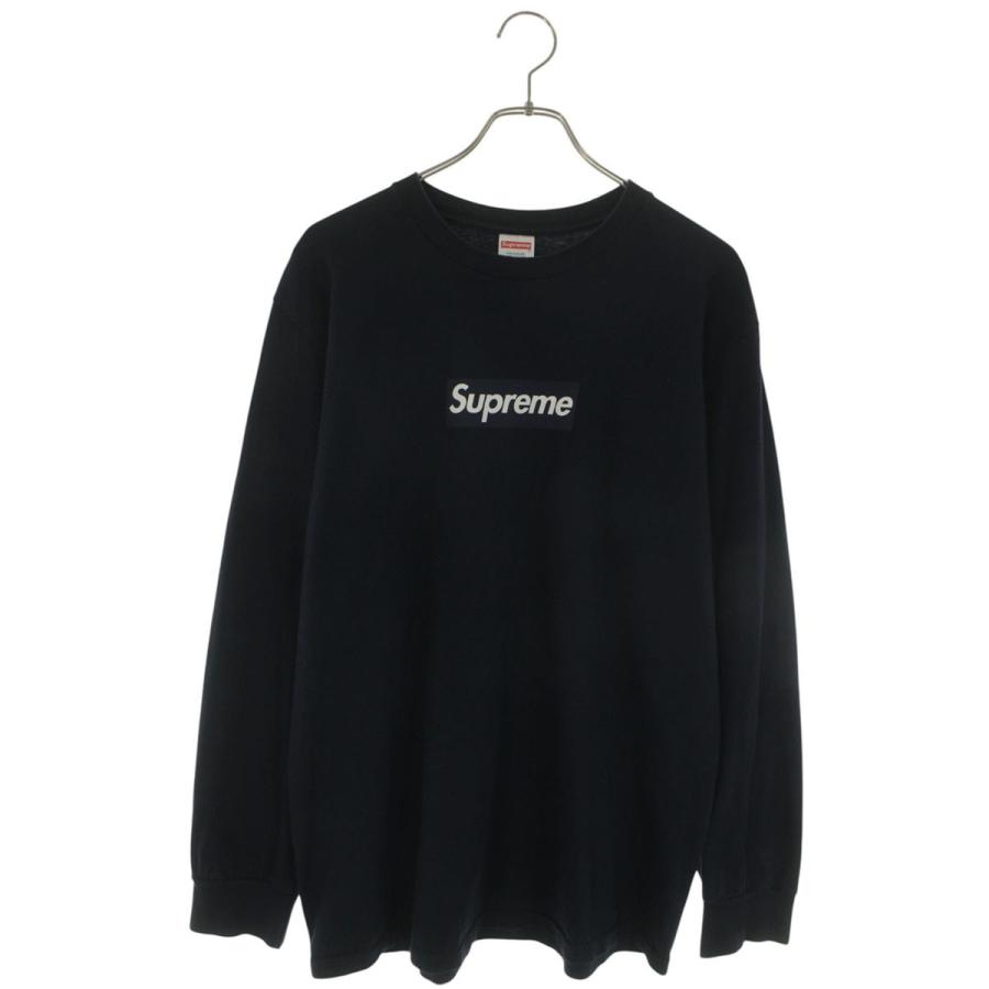 Supreme 長袖カットソー Mサイズ 黒 Supreme（シュプリーム） サイズ:M 20AW Box Logo L S Tee ボックス