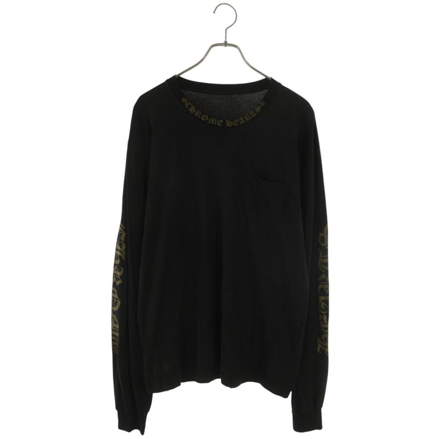 CHROME HEARTS（クロムハーツ） サイズ:L CH L S 1 ネックロゴプリント 
