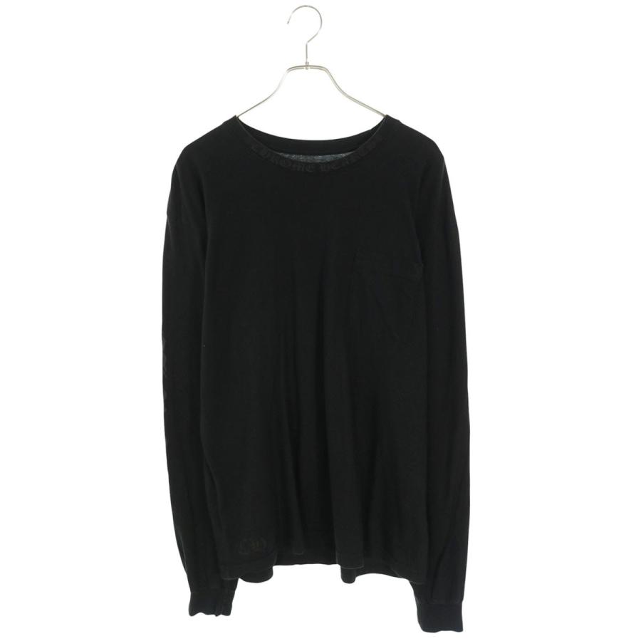 CHROME HEARTS（クロムハーツ） サイズ:XL ネックロゴプリント長袖