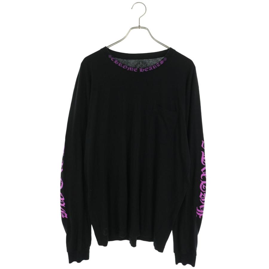 CHROME HEARTS（クロムハーツ） サイズ:XXL CH L S 1 ネックロゴ袖英字