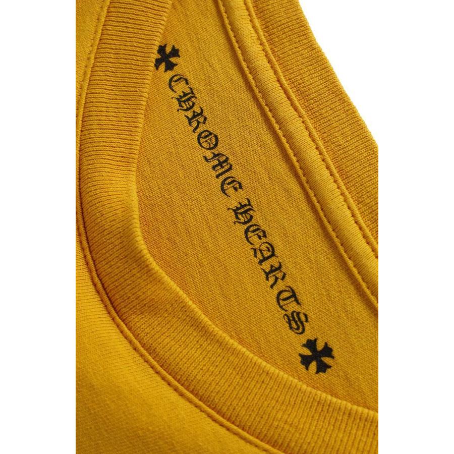 最新情報 クロムハーツ Chrome Hearts Ch T Shrt 1 サイズ L マスタードカラープリントポケットtシャツ 中古 Sj02 早割クーポン Lewisfamilyinsurance Com