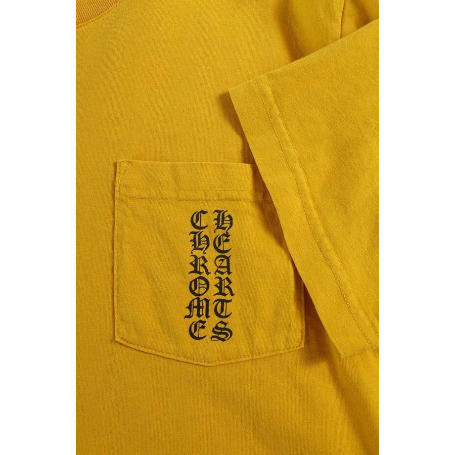 最新情報 クロムハーツ Chrome Hearts Ch T Shrt 1 サイズ L マスタードカラープリントポケットtシャツ 中古 Sj02 早割クーポン Lewisfamilyinsurance Com