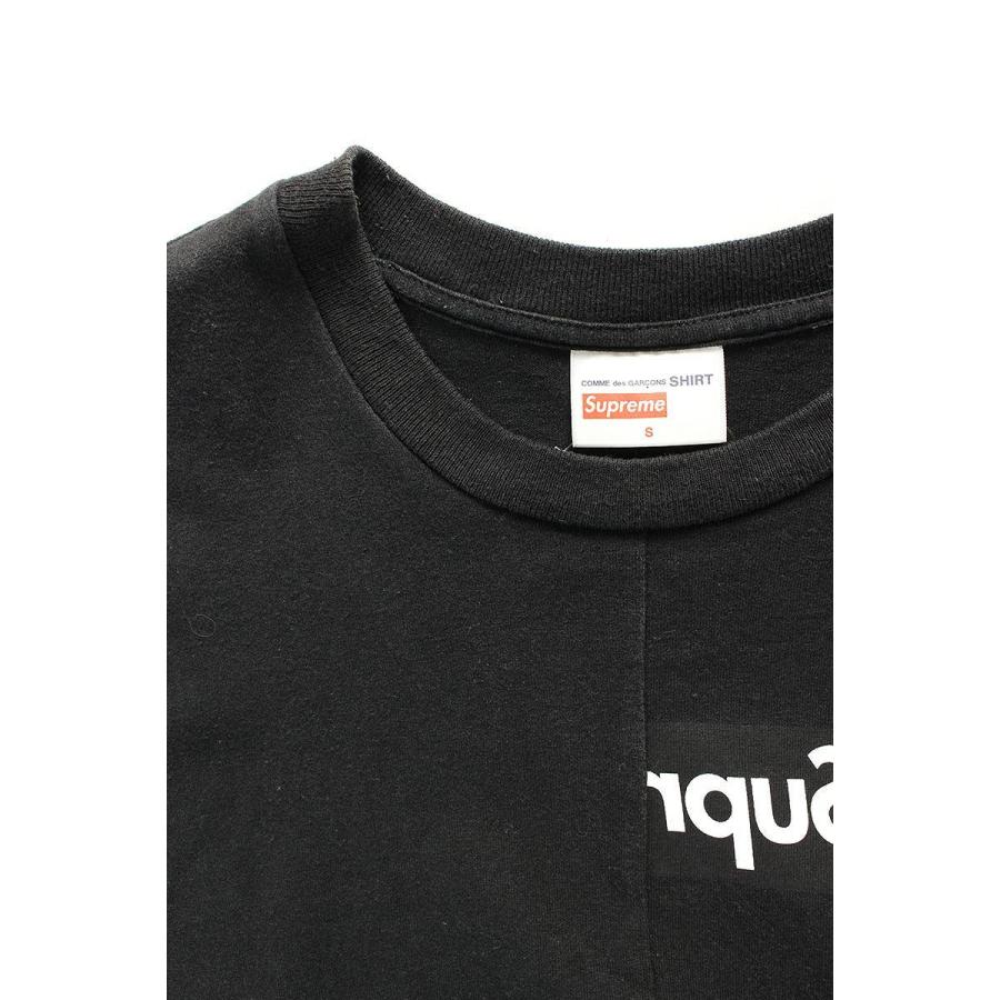 お洒落 シュプリーム Supreme コムデギャルソンシャツ 18aw Split Box Logo Tee サイズ S スプリットボックスロゴtシャツ 中古 Sb01 ランキング入賞商品 Mercurytechnologies Mn Com