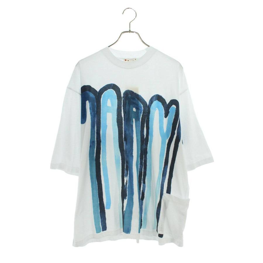 マルニ Marni 22ss Humu0229p1 サイズ 52 ドリッピングロゴtシャツ 新古品 Sb01 2521 0152 Rinkan 通販 Yahoo ショッピング