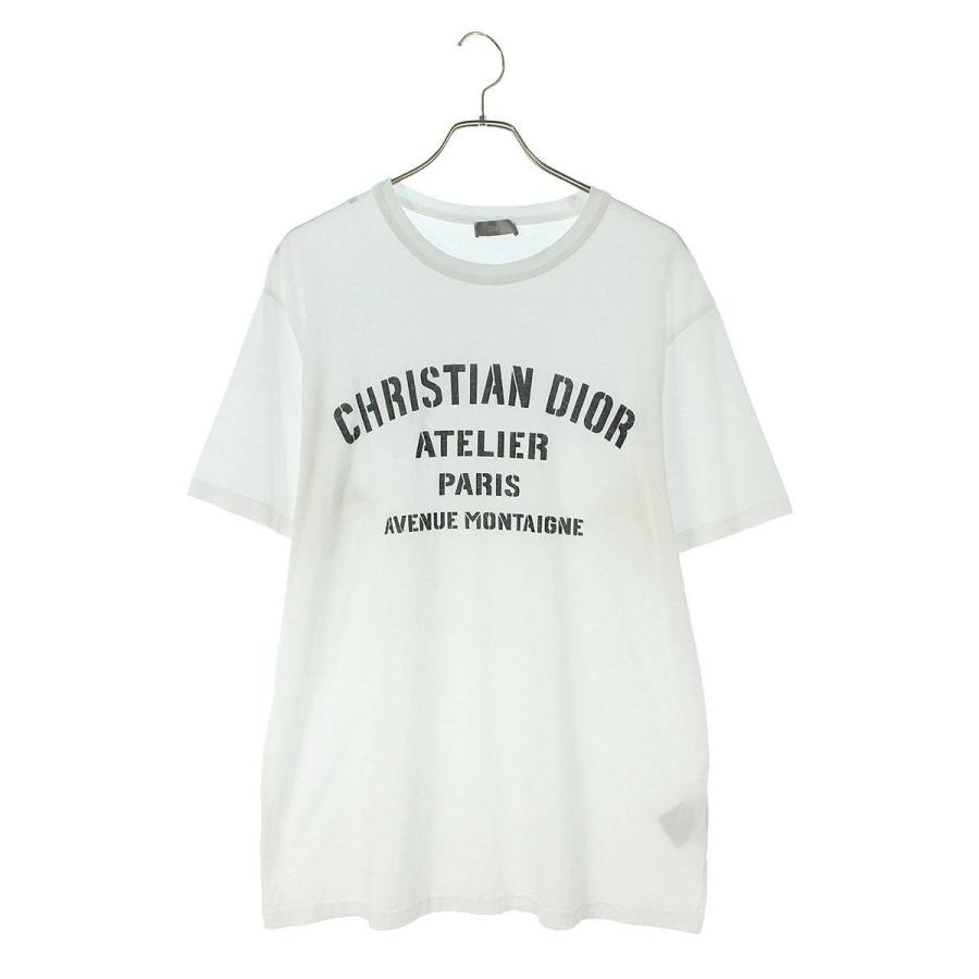 ディオール 043J615A0589 アトリエロゴプリントTシャツ メンズ M