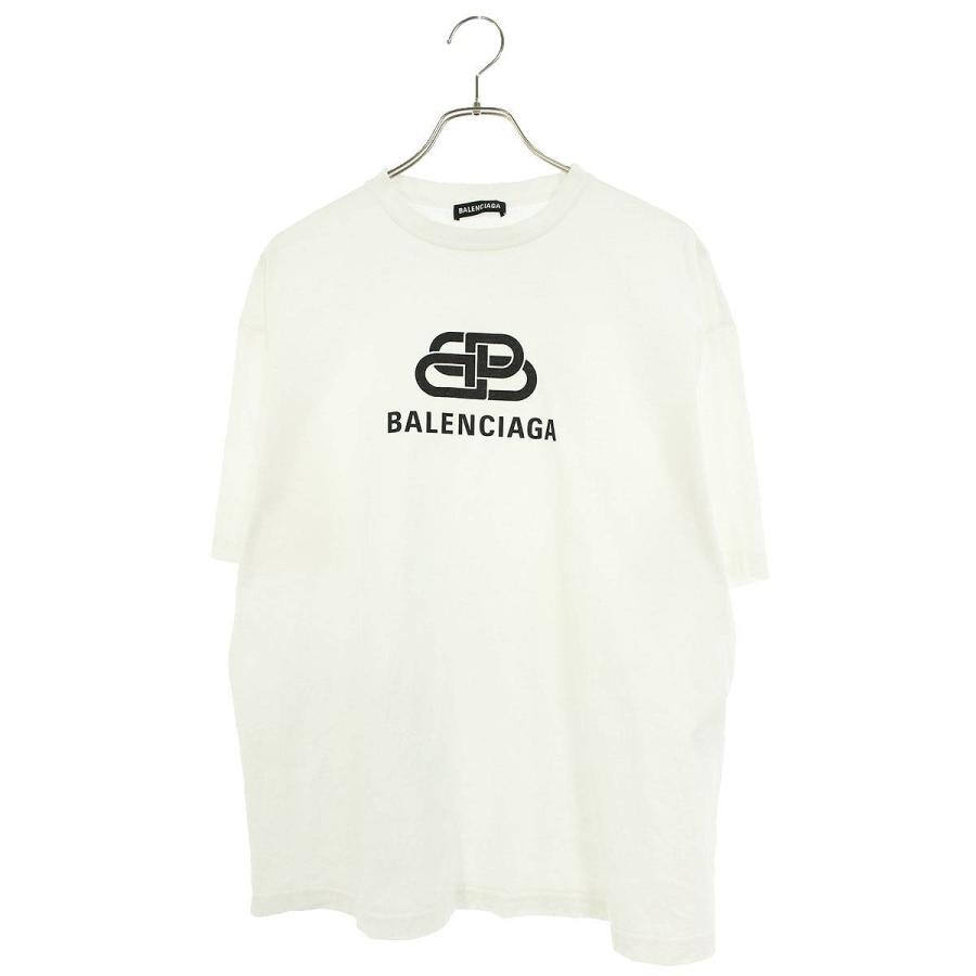 おトク 新品 BALENCIAGA バレンシアガ ロゴ 長袖Tシャツ S 01 リール