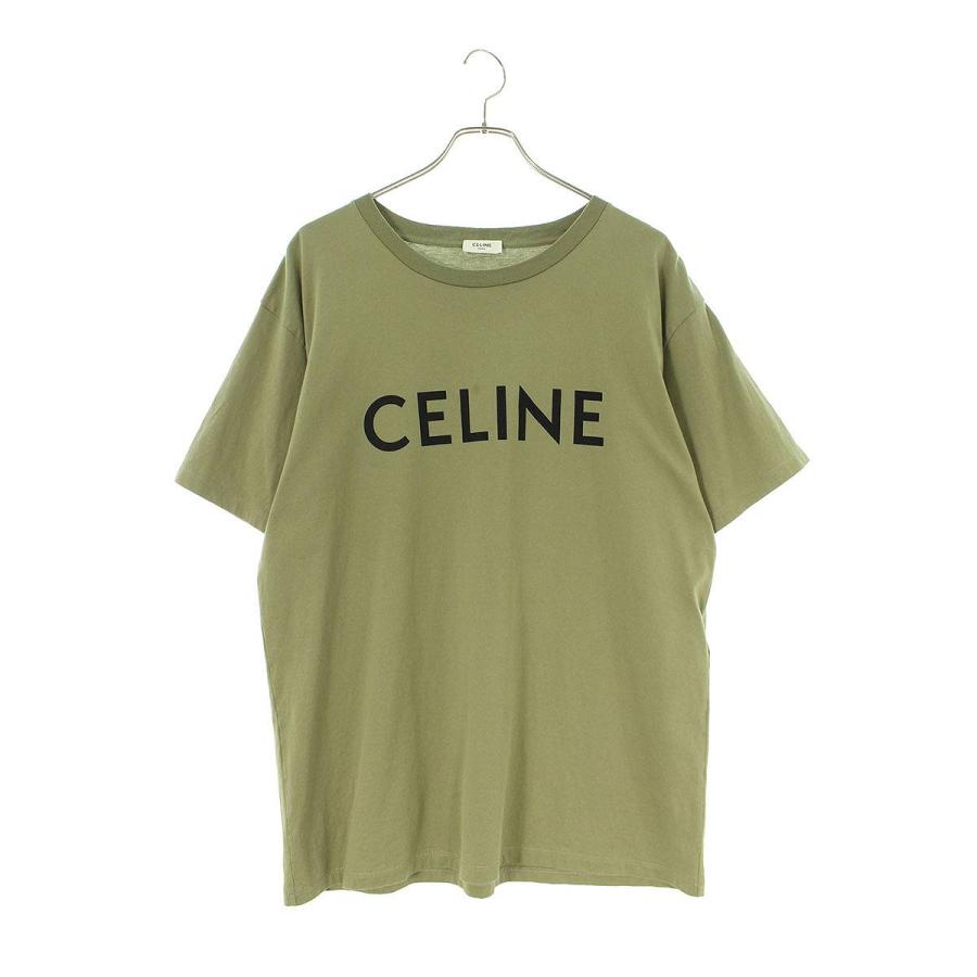 セリーヌ】Celine メンズ 22AW ルーズ ロゴプリント Tシャツ 2X681671Q