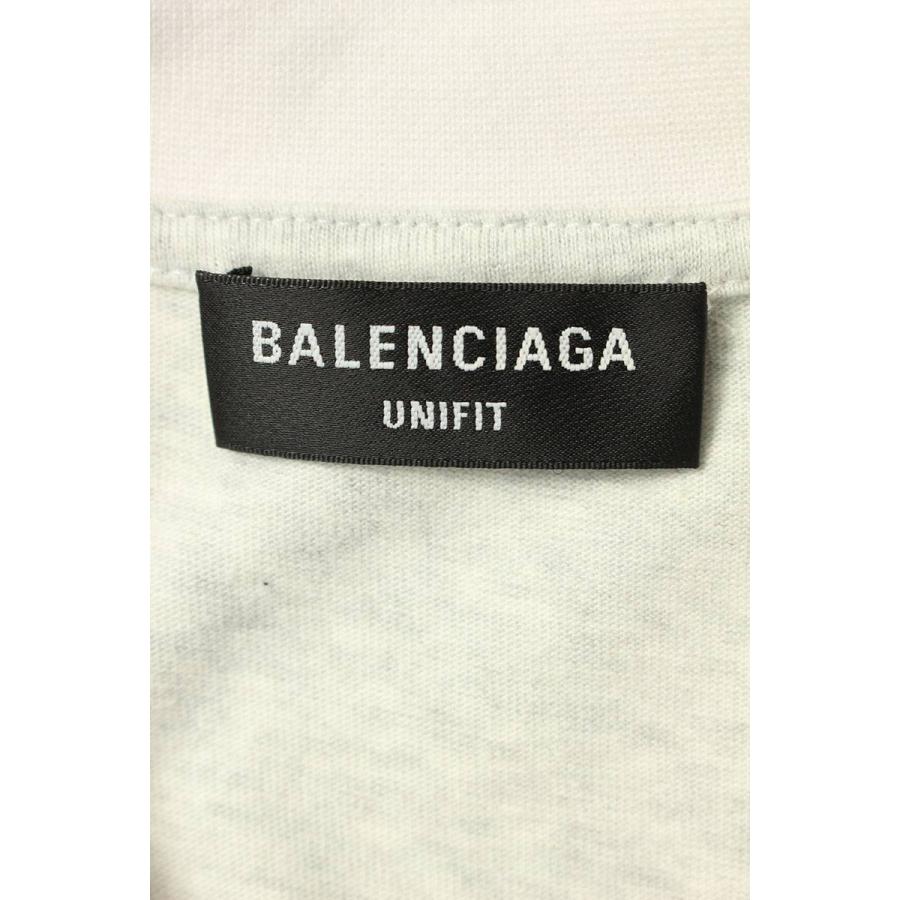 バレンシアガ BALENCIAGA 22AW 698811 TMVC9 サイズ:2 再構築ダメージ加工アップサイドダウンTシャツ 中古 SS13｜rinkan｜03