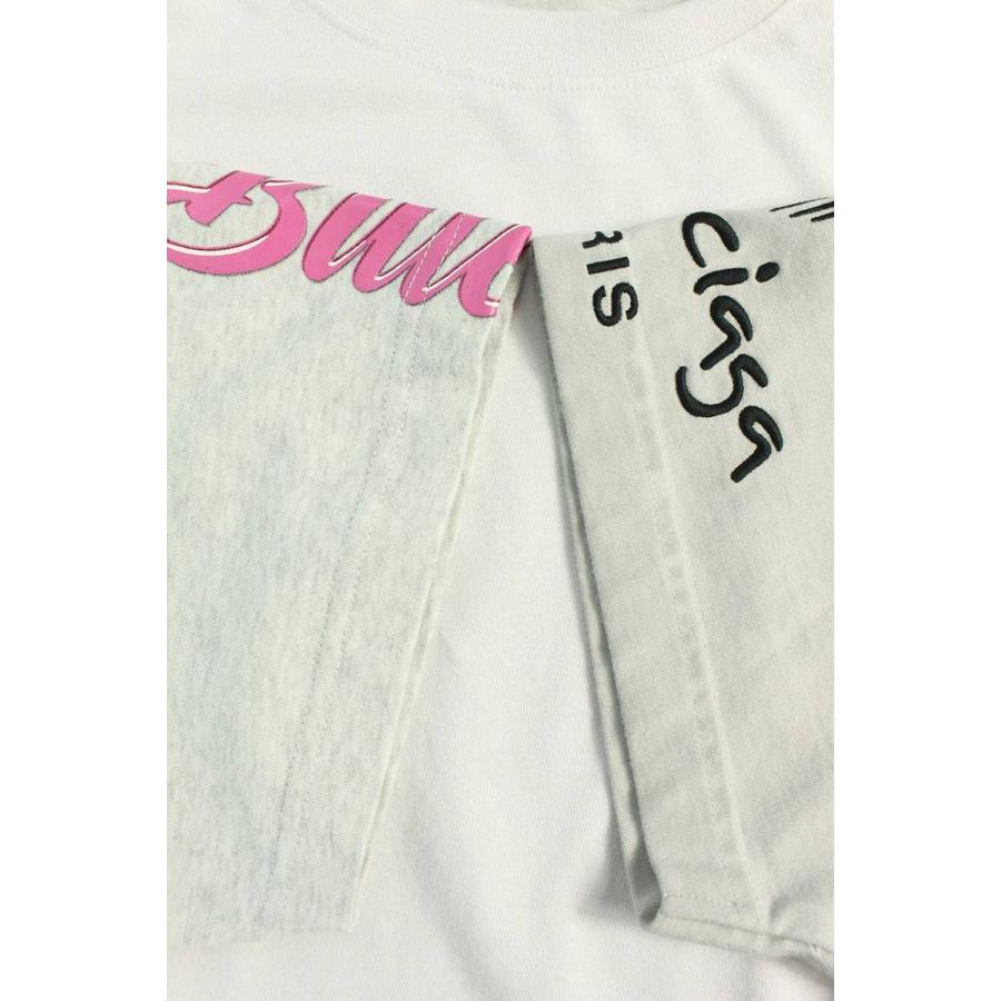 バレンシアガ BALENCIAGA 22AW 698811 TMVC9 サイズ:2 再構築ダメージ加工アップサイドダウンTシャツ 中古 SS13｜rinkan｜05