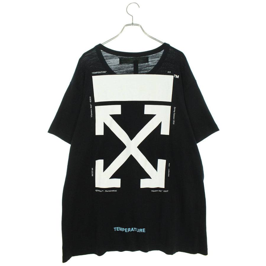 オフホワイト OFF-WHITE 18SS OMAA002S18001012 サイズ:XL モナリザオーバーサイズTシャツ 中古 FK04｜rinkan｜02