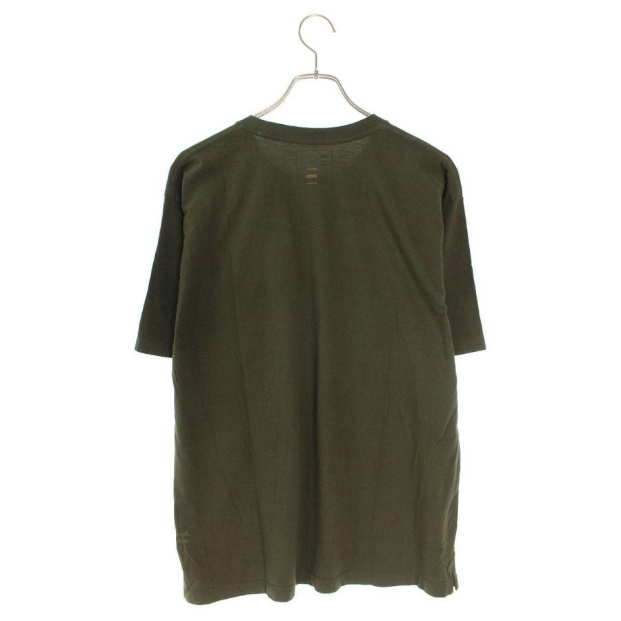 ハーフテン halfTen GARMENT DYE TEE サイズ:2 ロゴプリントTシャツ 