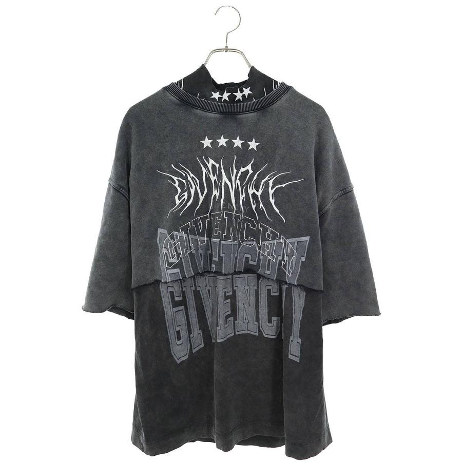 GIVENCHY ジバンシィ Tシャツ 22AW サイズ:M オーバーラップ GIVENCHY ジバンシィ Tシャツ 22AW サイズ:M オーバーラップ
