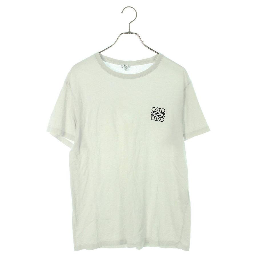 LOEWE（ロエベ） サイズ:L H526341XAI アナグラム刺繍Tシャツ 中古 