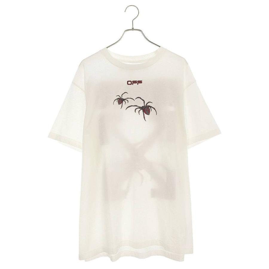 off white オフホワイト Tシャツ 20SS サイズ:S スパイダーアロー 