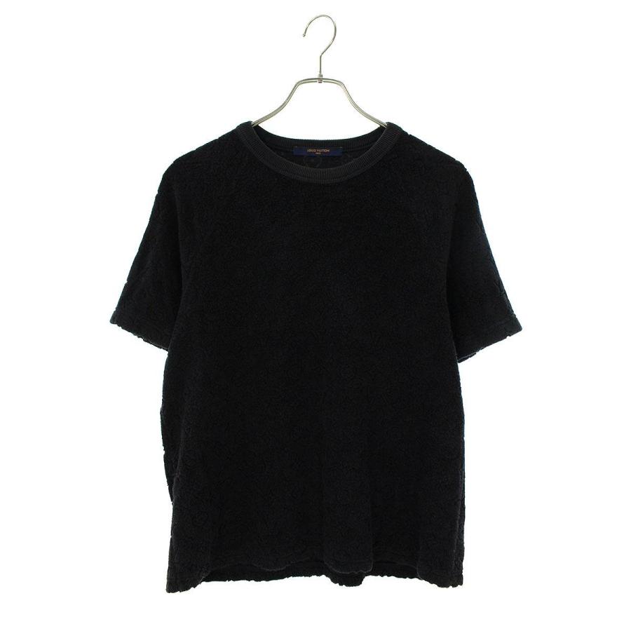 ルイヴィトン Tシャツ 19SS サイズ:M モノグラム総柄パイルTシャツ 