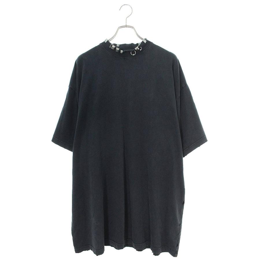 BALENCIAGA バレンシアガ Tシャツ 23AW サイズ:4 ピアス装飾 BALENCIAGA バレンシアガ Tシャツ 23AW サイズ:4 ピアス装飾