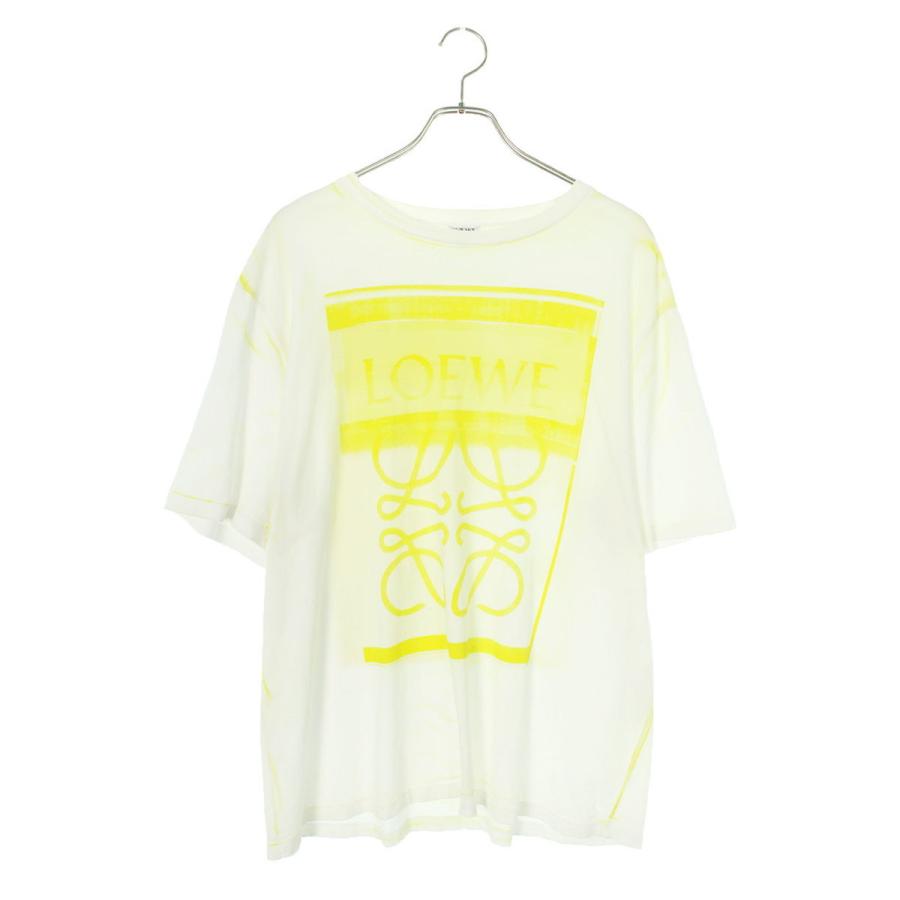 LOEWE ロエベ Tシャツ H526Y22X27 サイズ:M アナグラムフォトコピー  