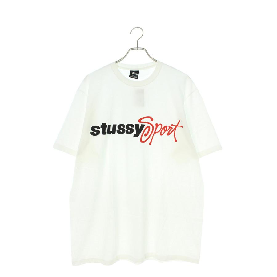 ステューシー Tシャツ 24SS サイズ:L スポーツスクリプトTシャツ 中古 