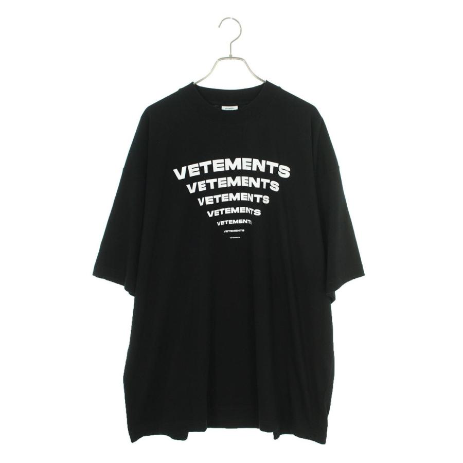ヴェトモン Tシャツ 24SS サイズ:M ピラミッドロゴプリントオーバー 
