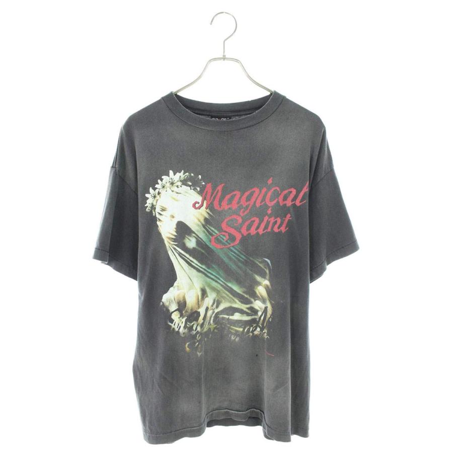 セントマイケル Tシャツ 24SS サイズ:M ヴィンテージ加工MAGICAL 