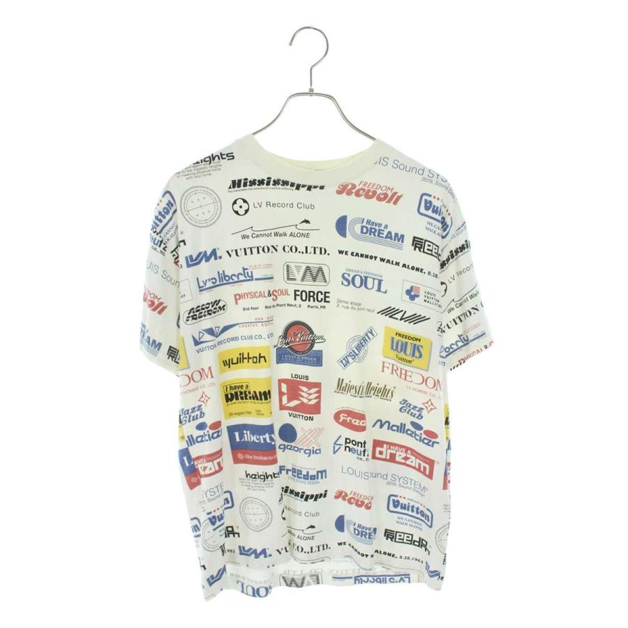 LOUIS VUITTON ルイヴィトン Tシャツ サイズ:S 総柄Tシャツ 中古 BS99 