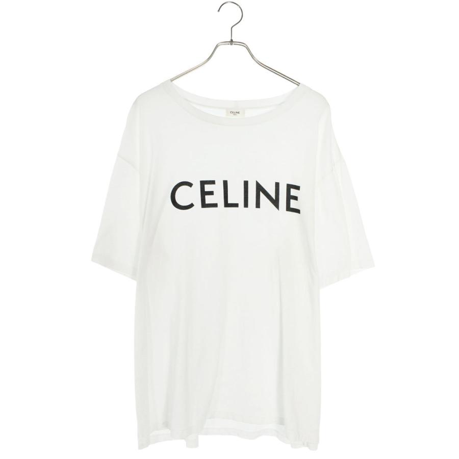 セリーヌバイエディスリマン サイズ:S 2X681671Q ロゴプリントルーズ