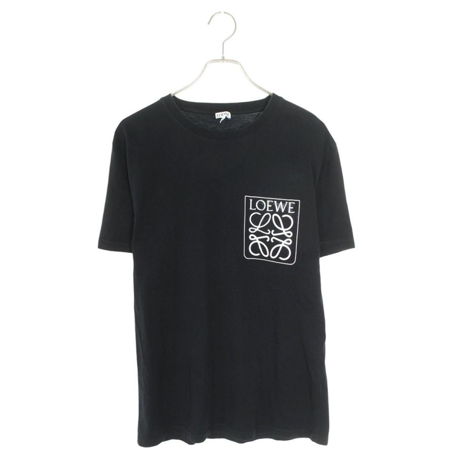 ロエベ LOEWE H526Y22X25 サイズ:M ロゴ刺繍アナグラムプリントTシャツ 