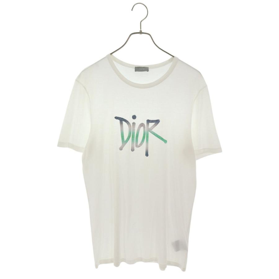 ディオール Tシャツ 20AW 033J600D0589 サイズ:M DIOR AND SHAWNロゴ 