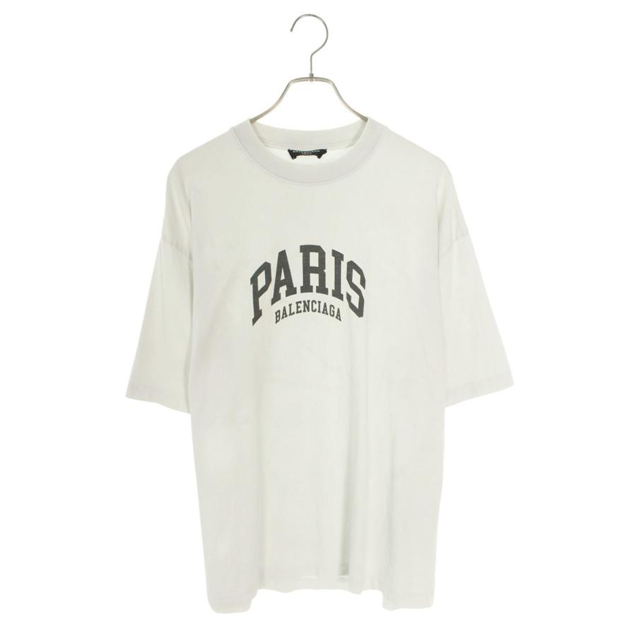 BALENCIAGA バレンシアガ Tシャツ 612966 TLVL7 サイズ:S PARIS 