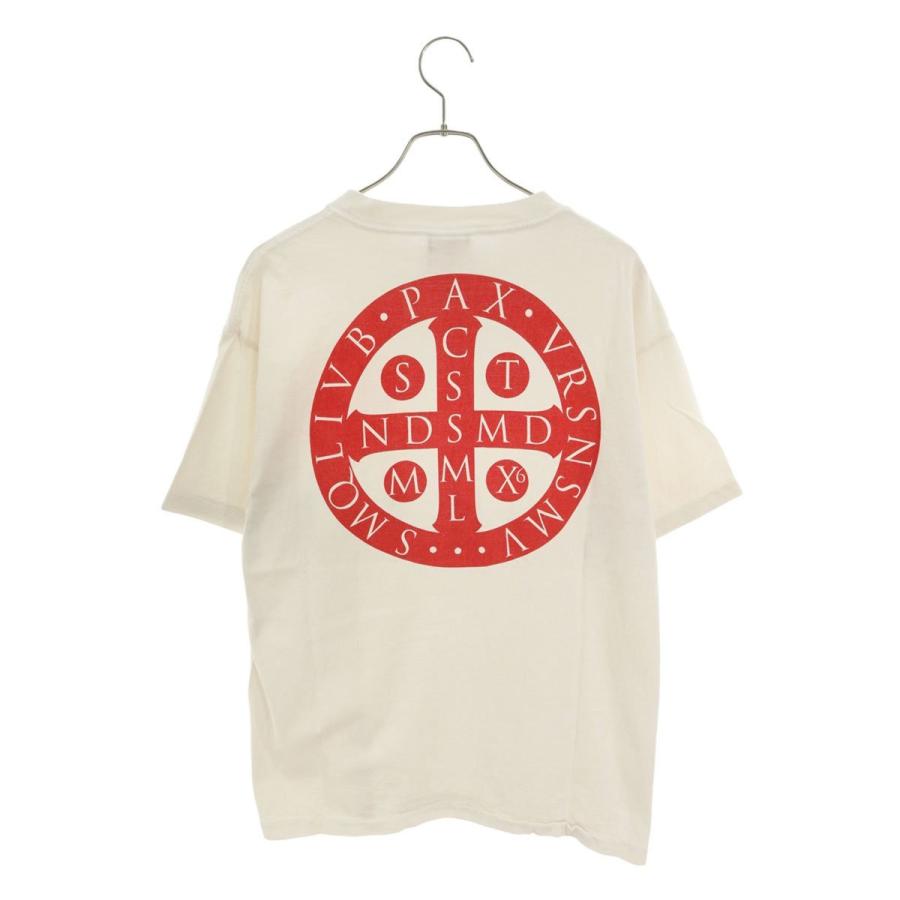 セントマイケル サイズ:L  SM-S23-0000-017 RDサークルプリントTシャツ 中古 SB01 SAINT Mxxxxxx（セントマイケル） サイズ:L SM-S23-0000-017 RD