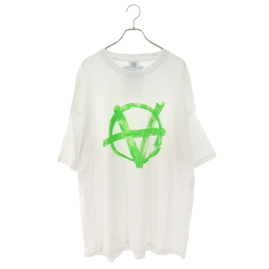VETEMENTS ヴェトモン Tシャツ 20SS SS20TR297 サイズ:M アナーキー  