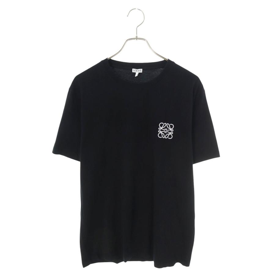 ロエベ H526Y22J26 サイズ:L アナグラム刺繍Tシャツ 中古 SB01 : 10519 