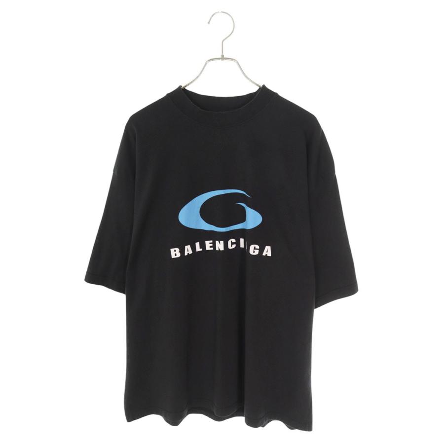 中古】バレンシアガ BALENCIAGA ユーズド加工 コットン クルーネック