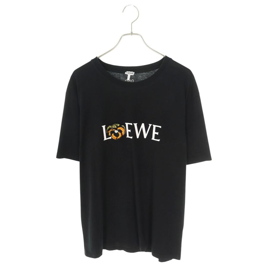 LOEWE ロエベ サイズ:XL 21SS H526Y22J23 パンジーロゴプリントT