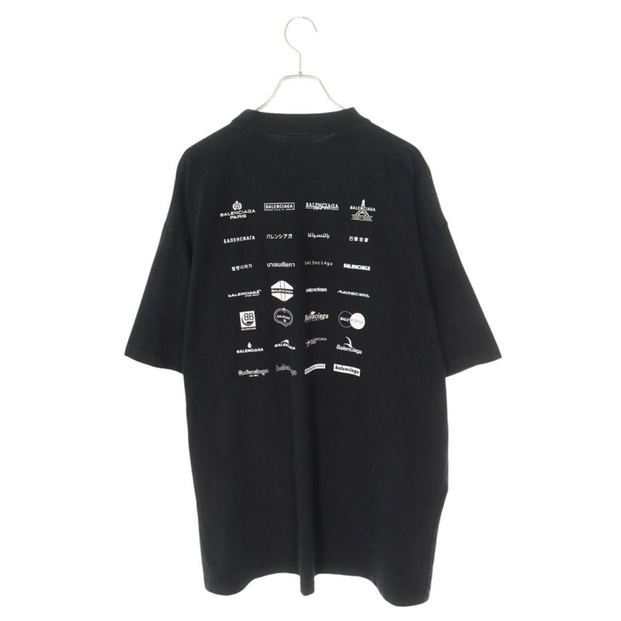 BALENCIAGA バレンシアガ　アーカイブロゴTシャツ　712398 BALENCIAGA バレンシアガ Tシャツ サイズ:4 712398 TNVQ7