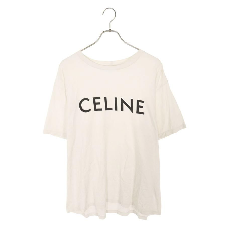 CELINE（セリーヌ） サイズ:M 2X681671Q ルーズフィットロゴプリントT