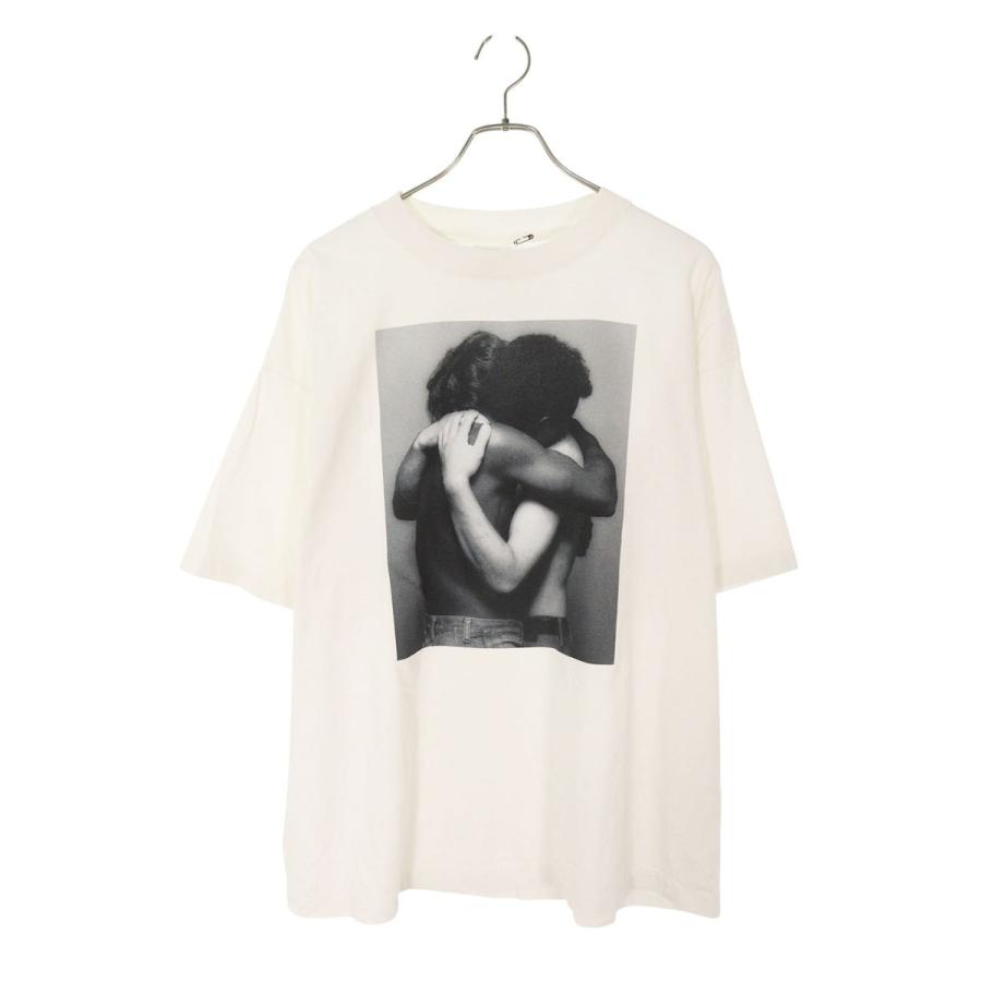 セントマイケル  ロバートメイプルソープ サイズ:XL  25SS  SM-HR8-0000-C20 KEN LYDIA TYLERフォトプリントTシャツ 中古 SB01 SAINT Mxxxxxx（セントマイケル） Tシャツ ロバートメイプルソープ