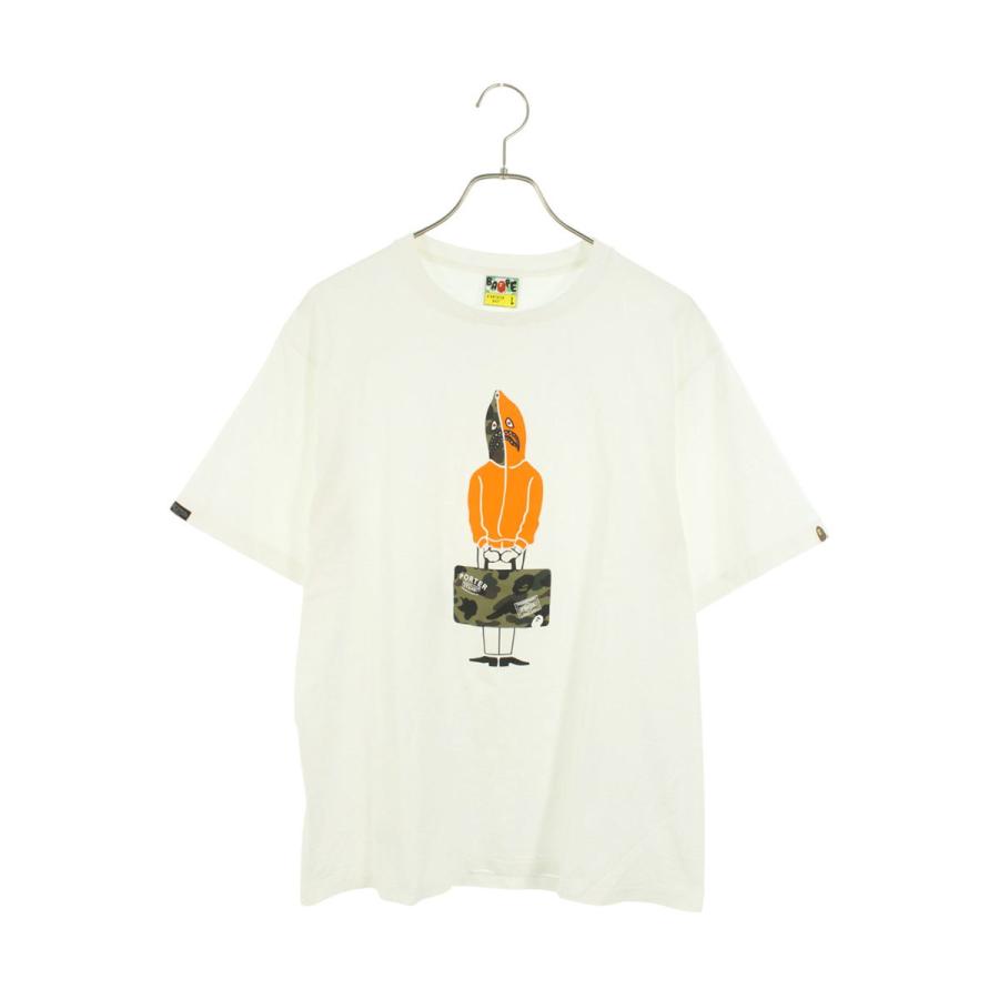 A BATHING APE アベイシングエイプ Tシャツ ポーター サイズ:L A BATHING APE アベイシングエイプ Tシャツ ポーター サイズ:L