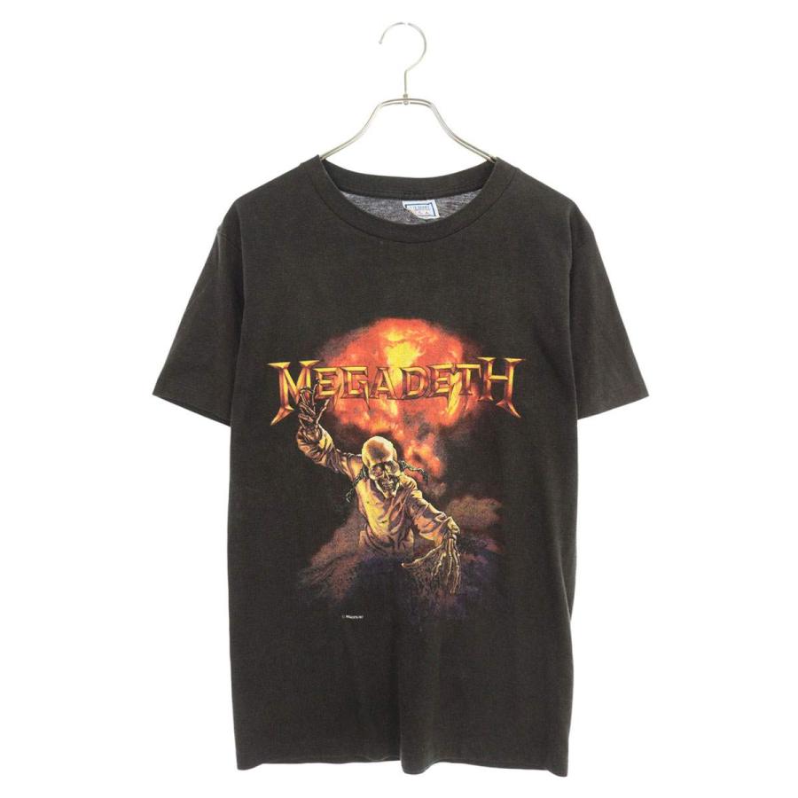 ヴィンテージ サイズ:L  MEGADETH メガデス 両面プリントTシャツ 中古 BS99 ヴィンテージ サイズ:L MEGADETH メガデス 両面プリントTシャツ 中古