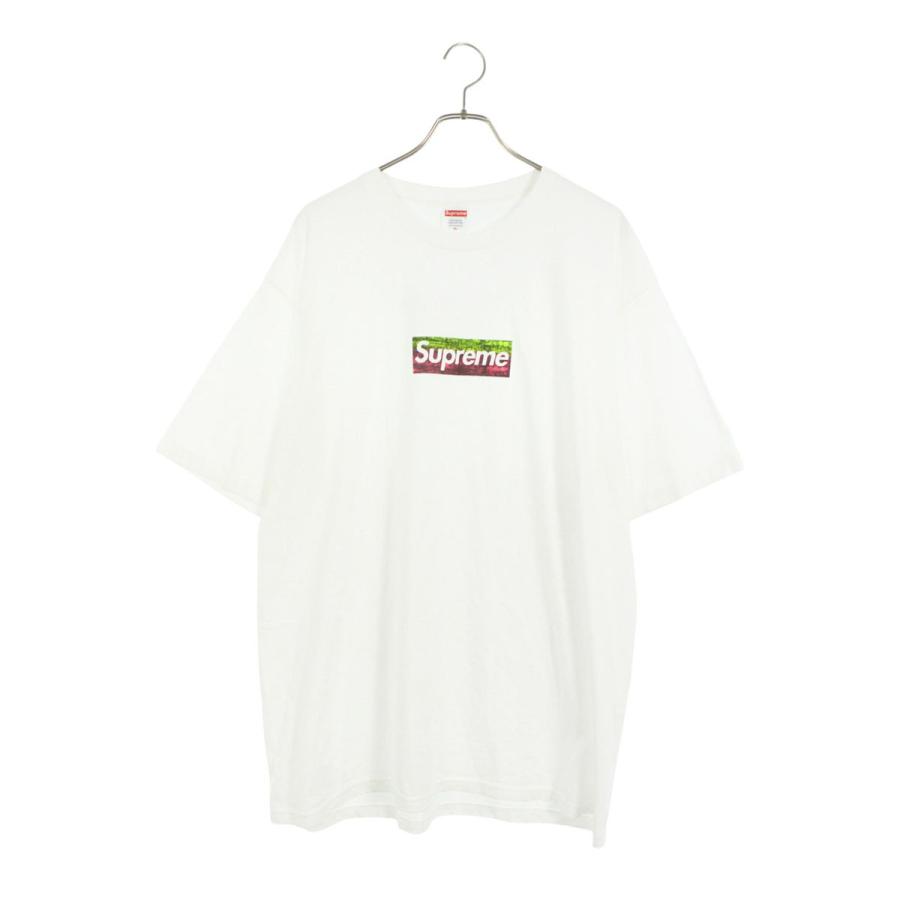 シュプリーム サイズ:XL  Los Angeles Fire Relief Box Logo Tee ロサンゼルスファイアーリリーフボックスロゴTシャツ 中古 SB01 Supreme（シュプリーム） サイズ:XL Los Angeles Fire Relief Box Logo